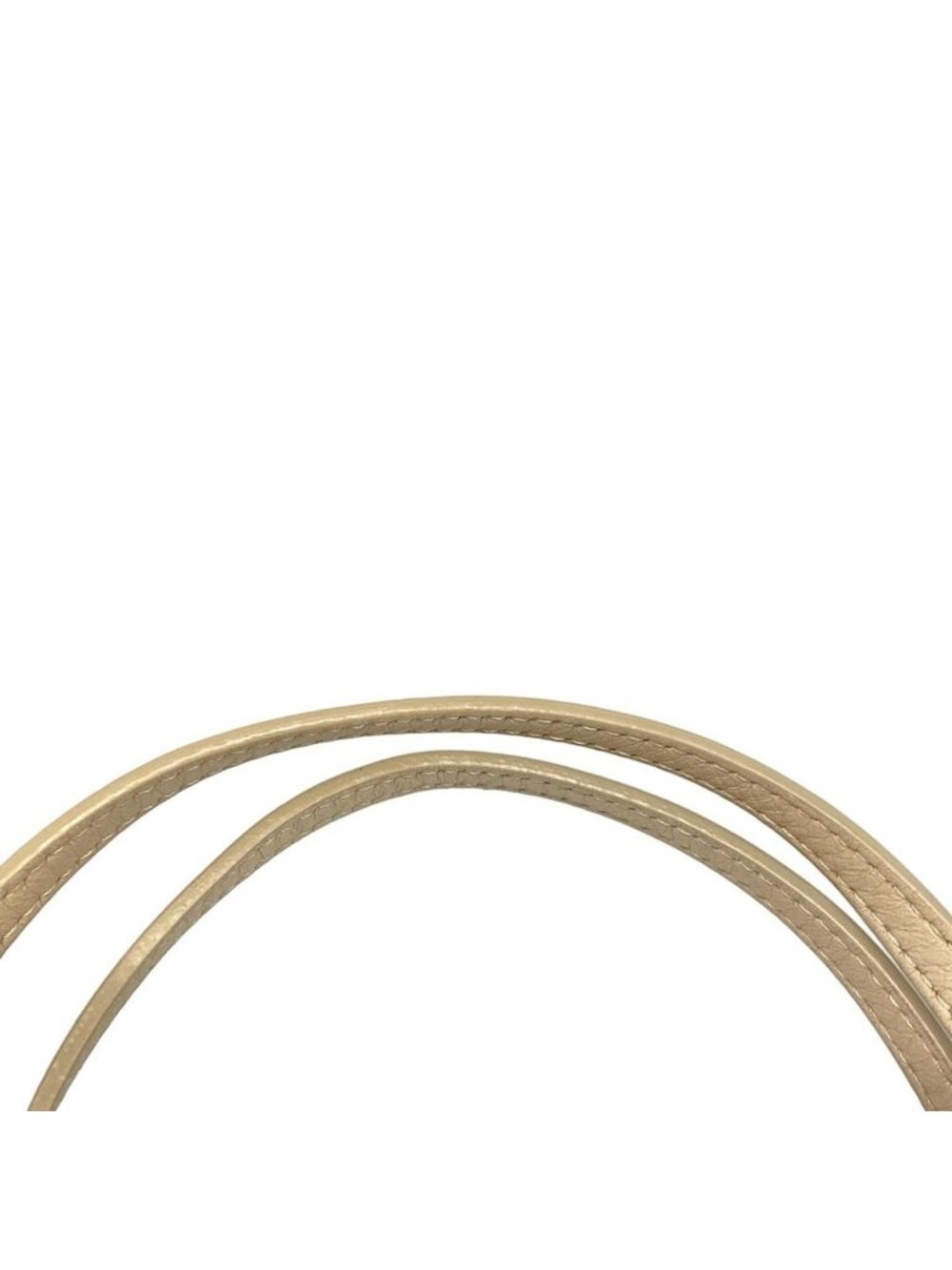 Celine Backpack CC Harm Small Bucket Beige Drawstring Leather - Picture 10 of 15